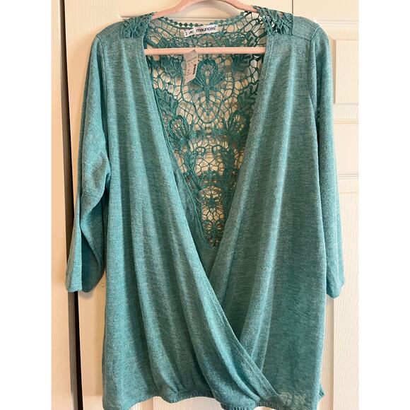 Maurices Plus Sized 3/4 Sleeve Blouse - Picture 1 of 6